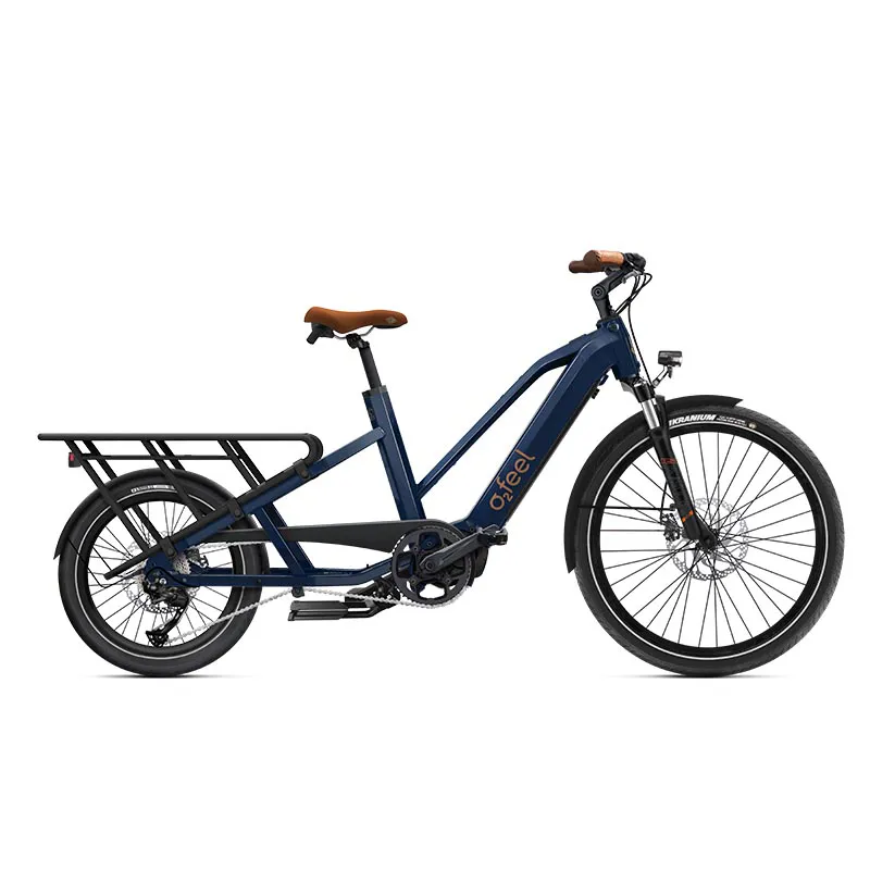 O2Feel Equo Cargo Boost 3.1 longtail ebike